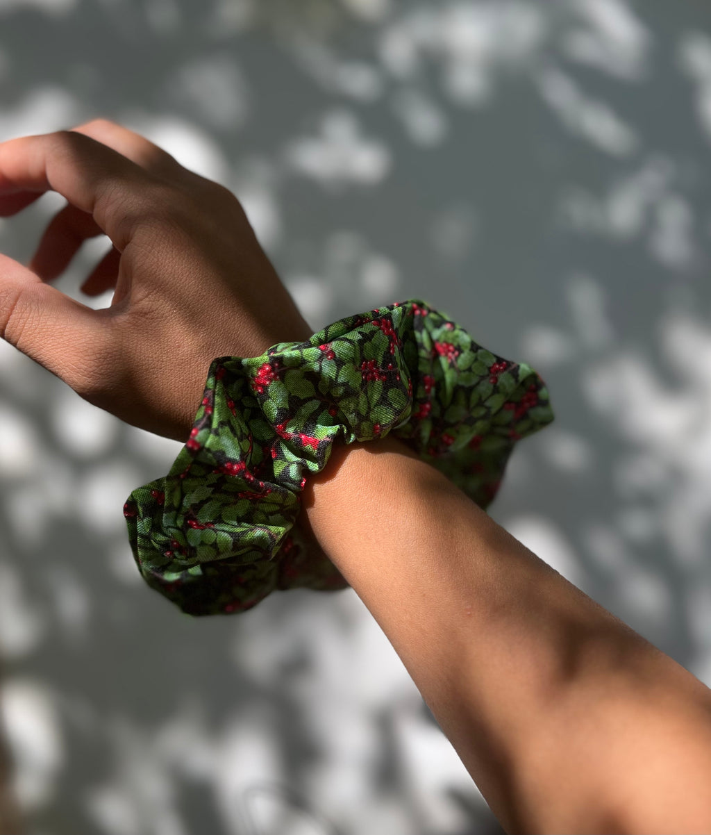 Christmas in September Scrunchie