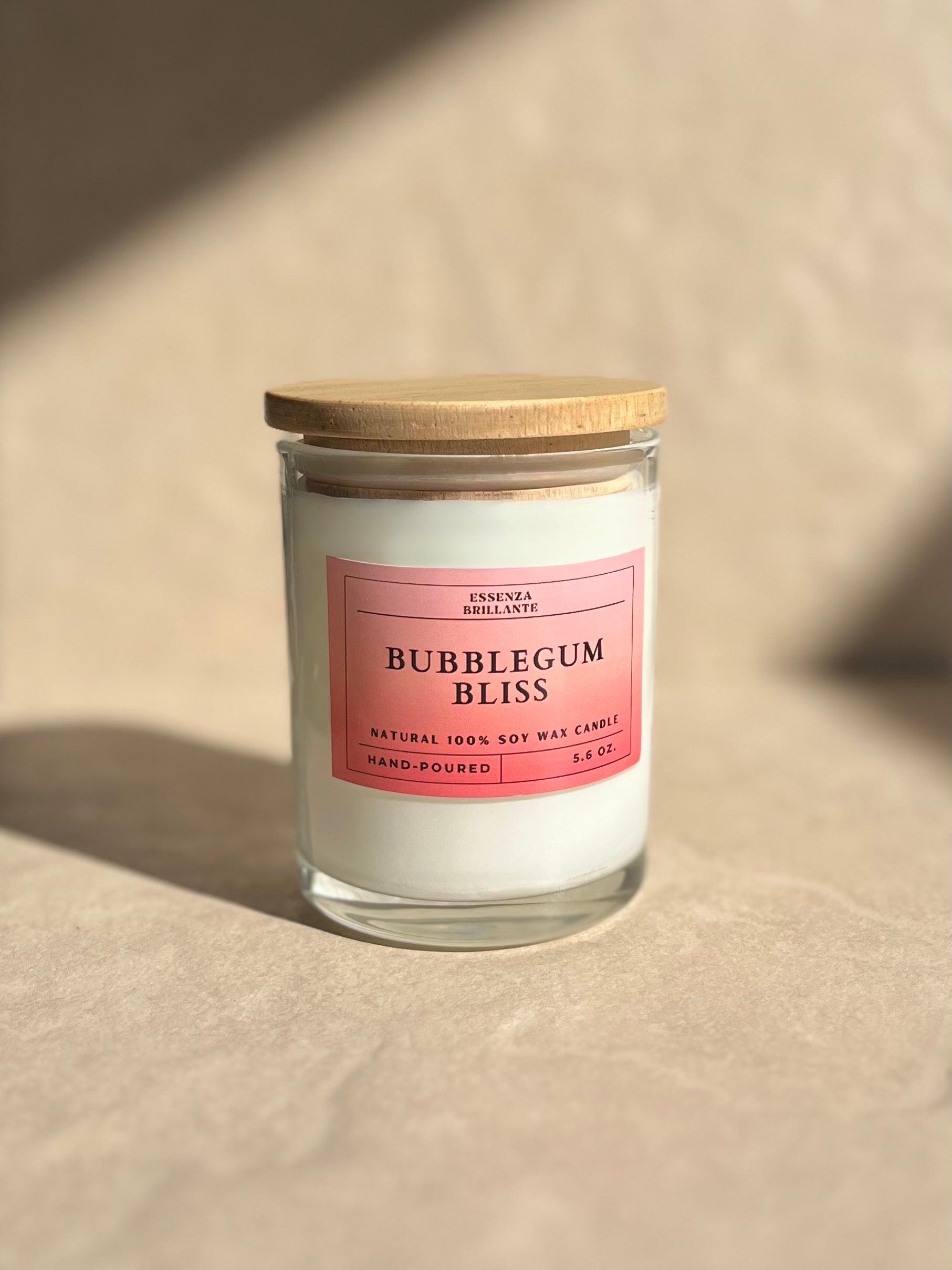 Bubblegum Bliss Soy Wax Candle