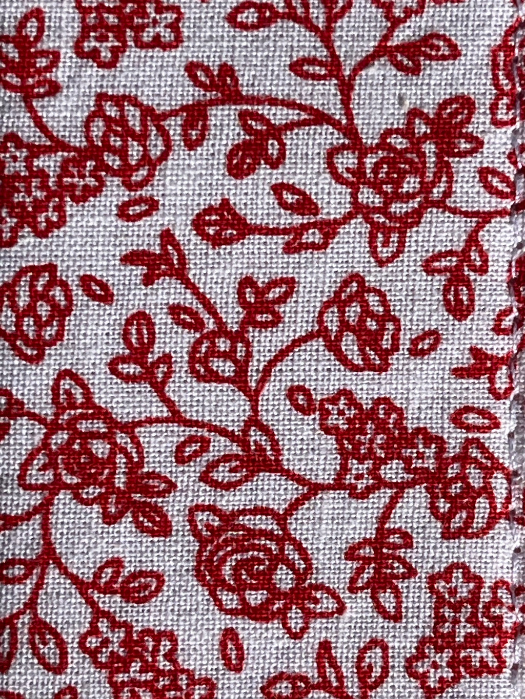 Red & White Bookmark