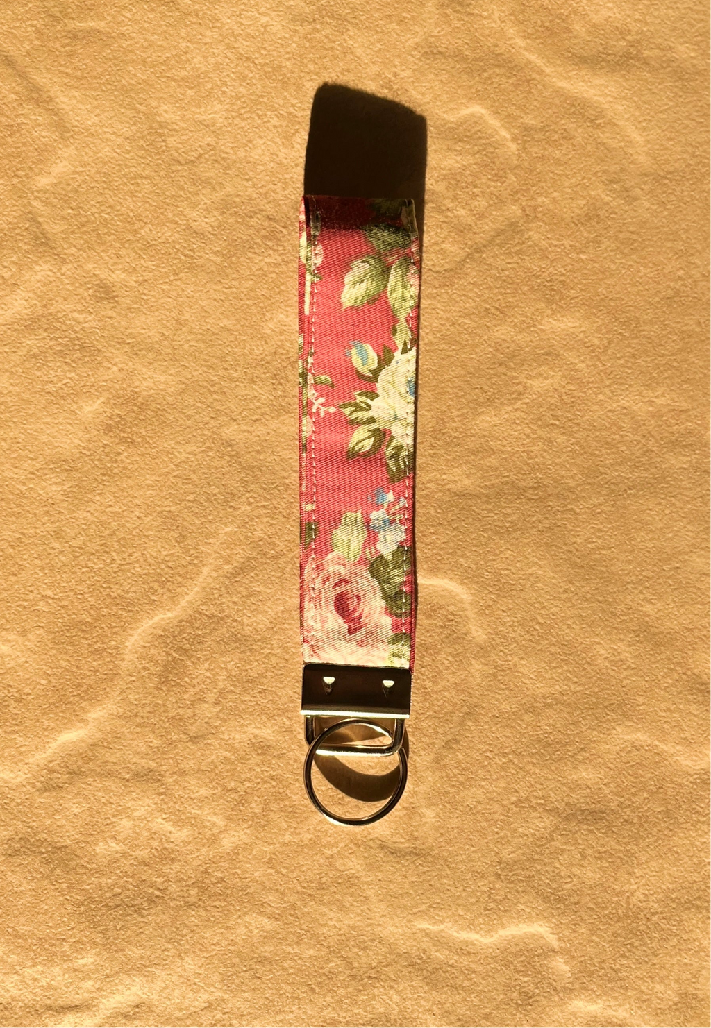 Rose Pattern Wristlet
