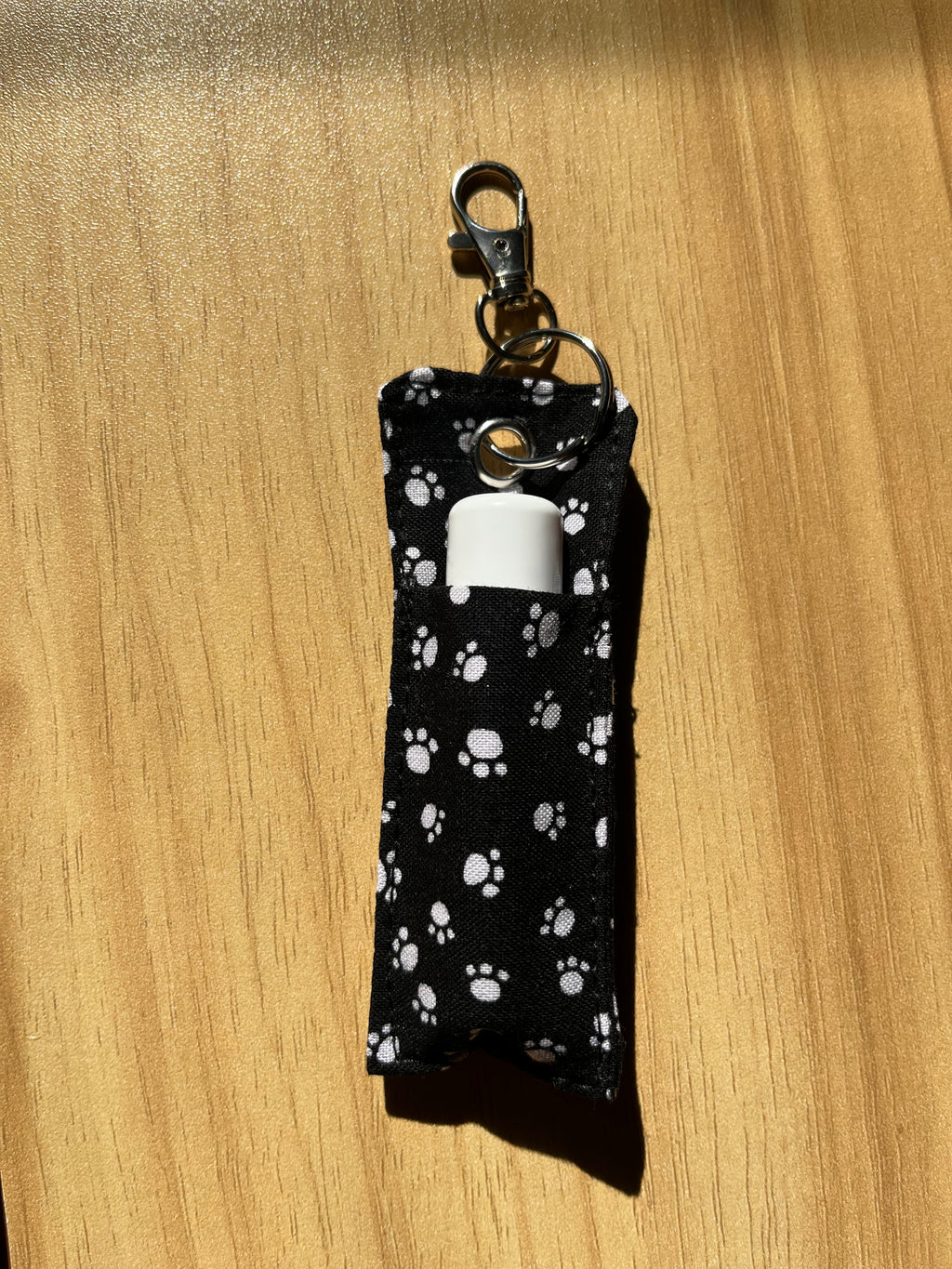 Paw Print Chapstick/Lipstick Carrier