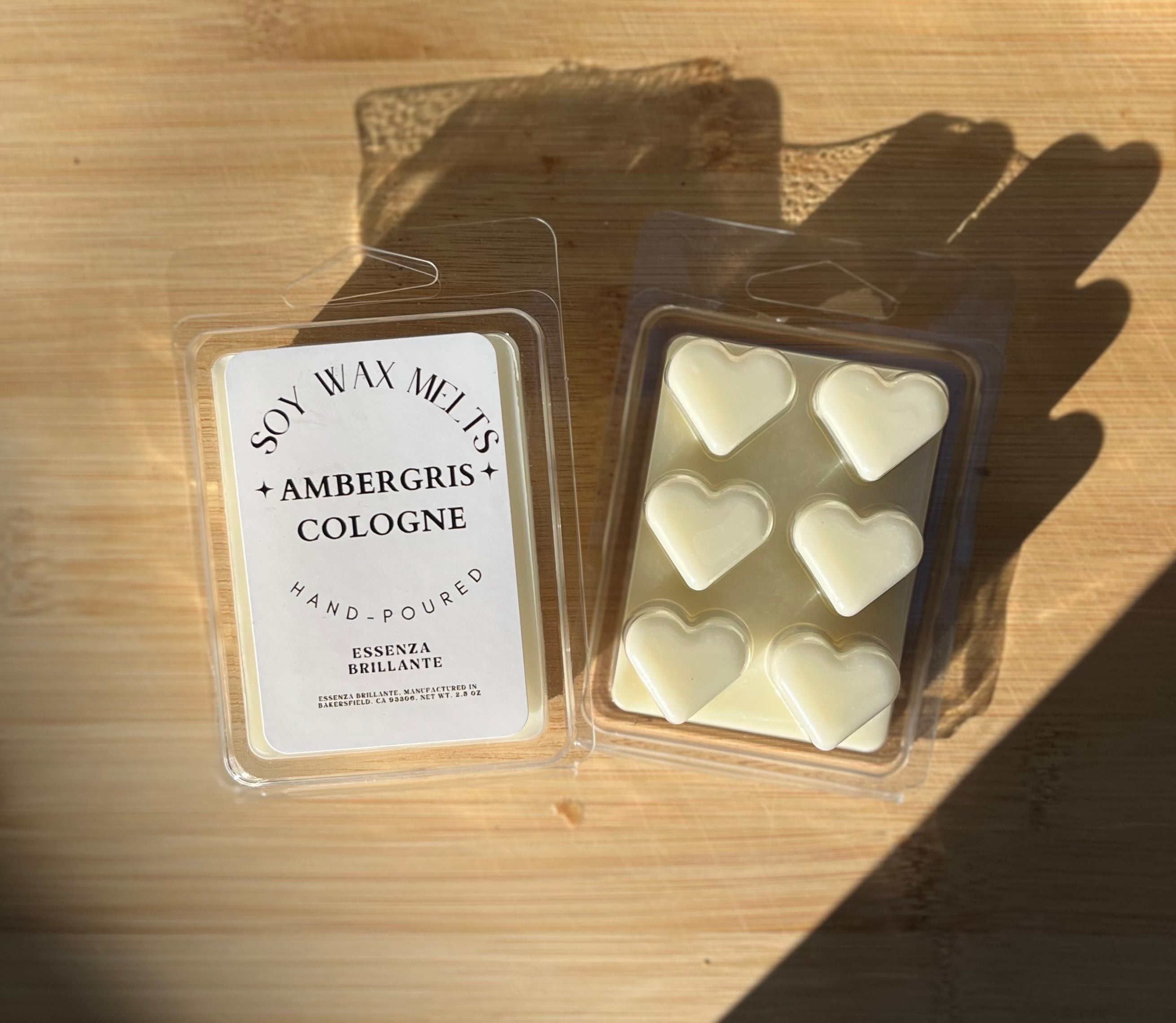 Ambergris Cologne Soy Wax Melt