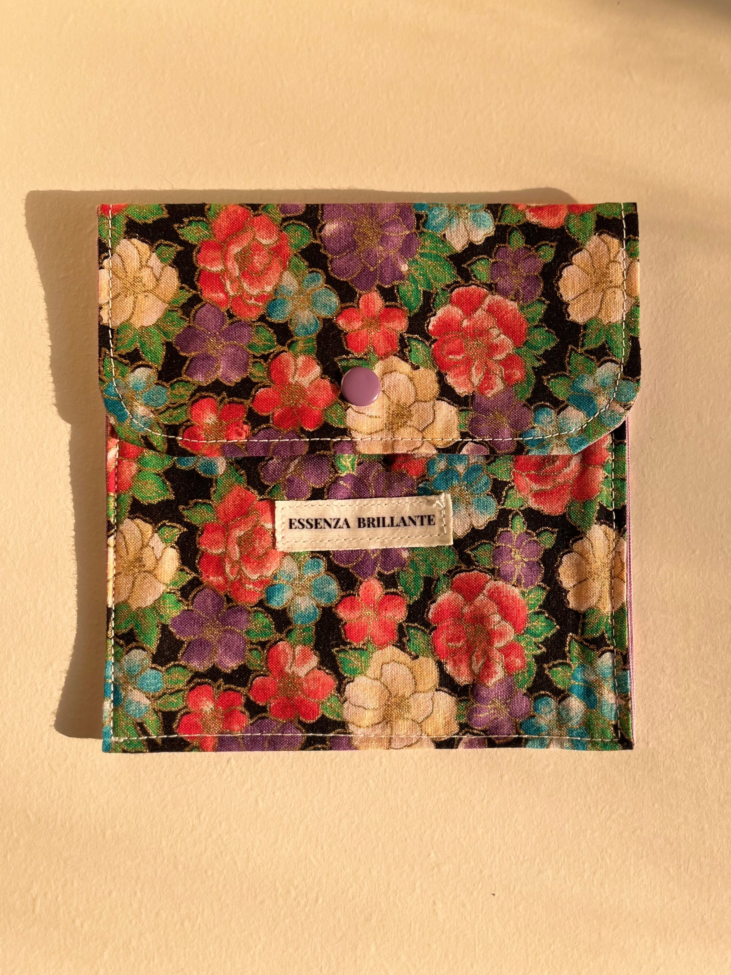 Vintage Bloom Sanitary Pad Pouch