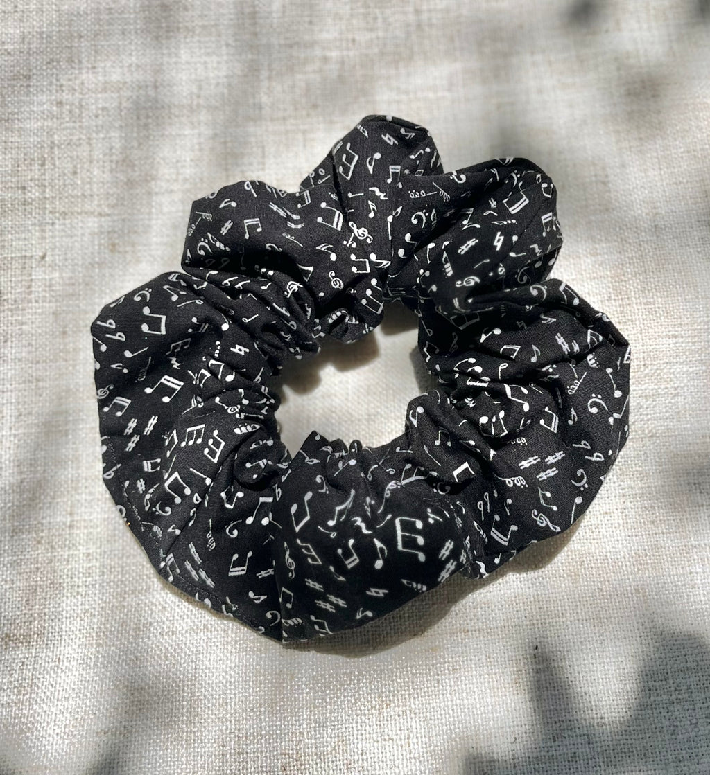 Music Notes Scrunchie