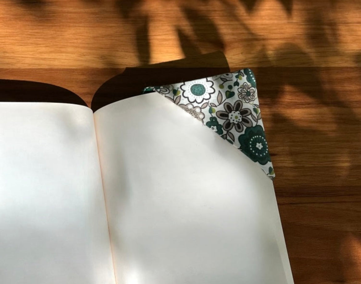 Green Corner Bookmark