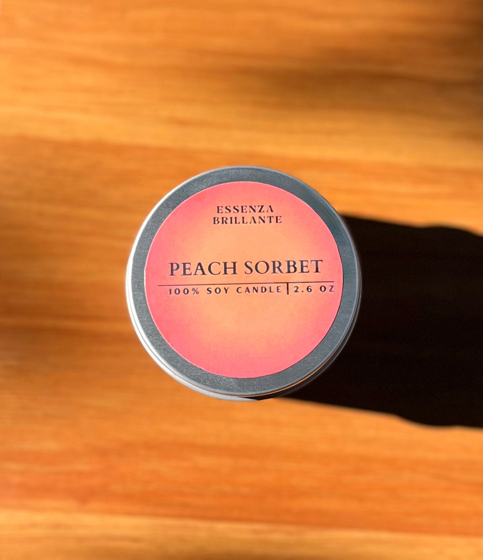 Peach Sorbet Soy Wax Candle