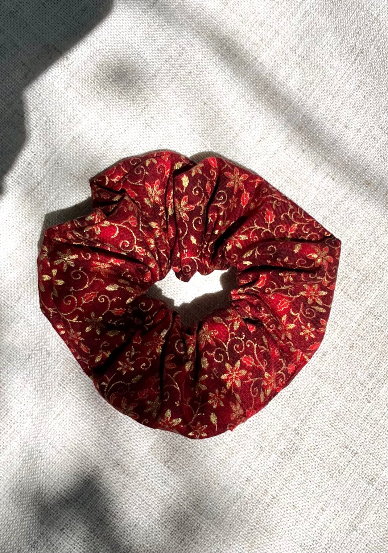 Flower Vine Scrunchie