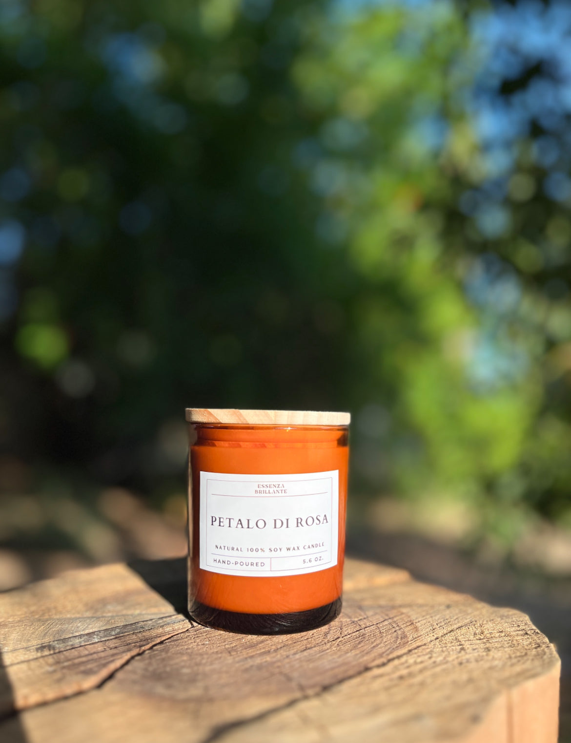 5.6 oz Soy Wax Candles Brown Glass (Pre-Order) Ships out December 10th