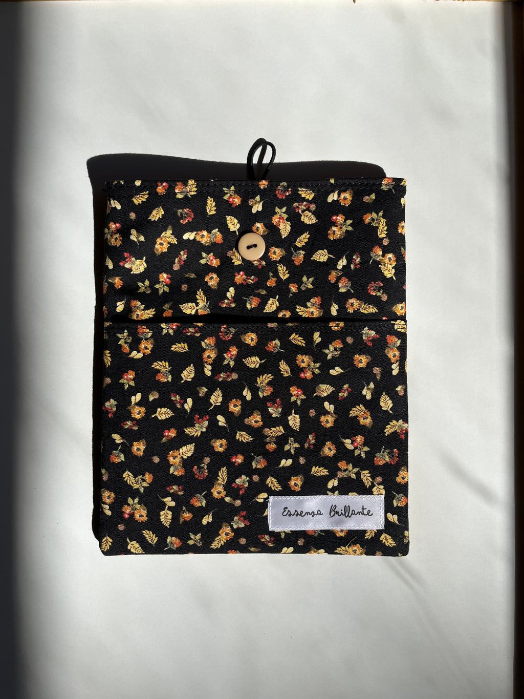 Fall Leaves w Front Pocket Book Sleeve