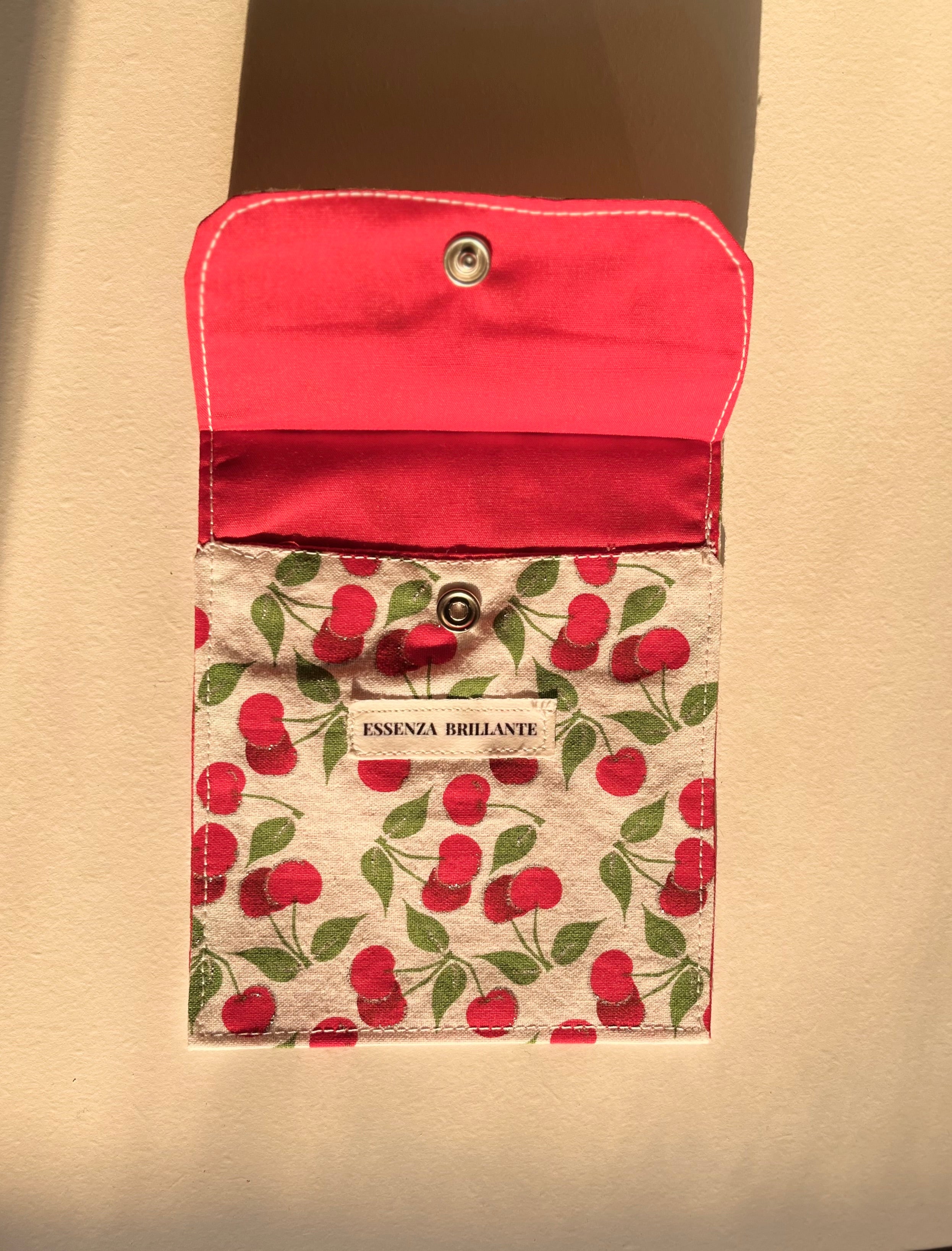 Pretty Cherry Sanitary Pad Pouch