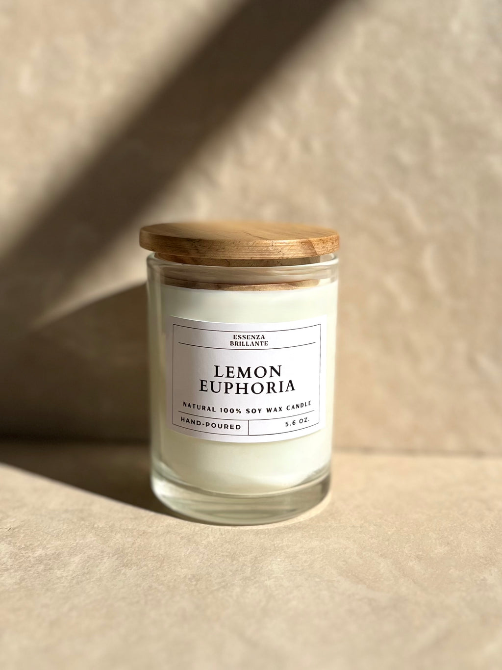 Lemon Euphoria Soy Wax Candle