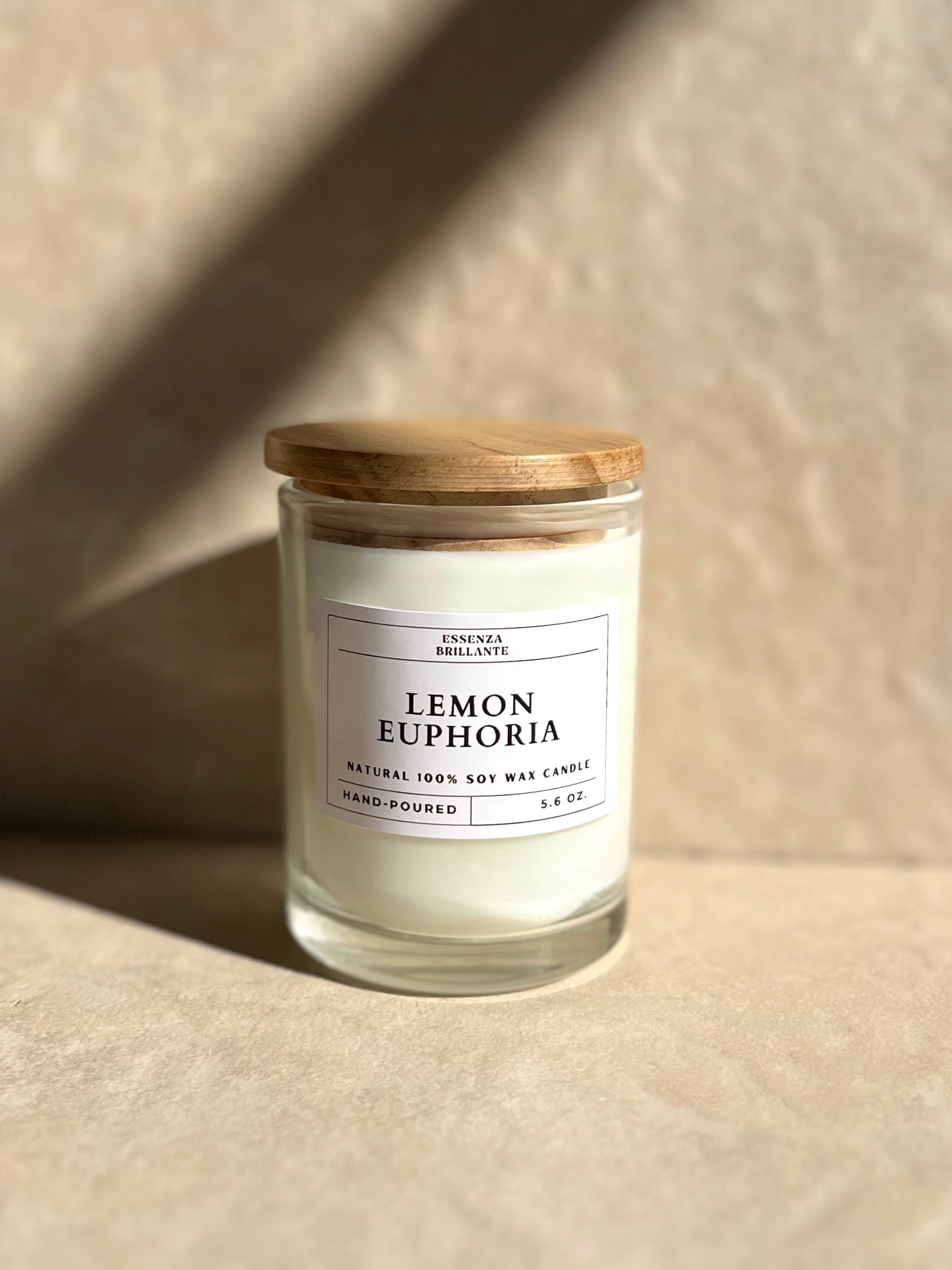 Lemon Euphoria Soy Wax Candle