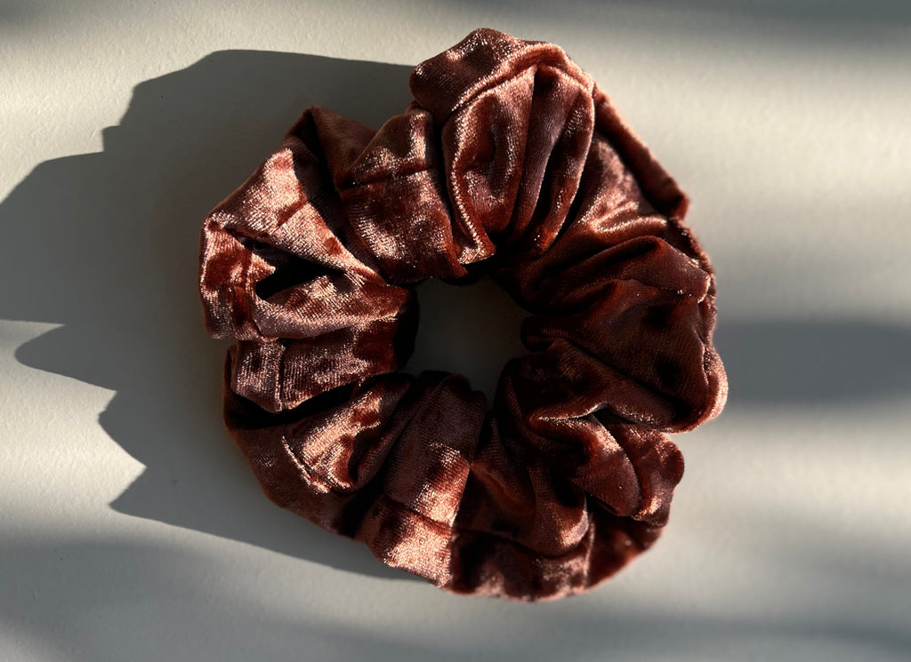 Autumn Velvet Scrunchie
