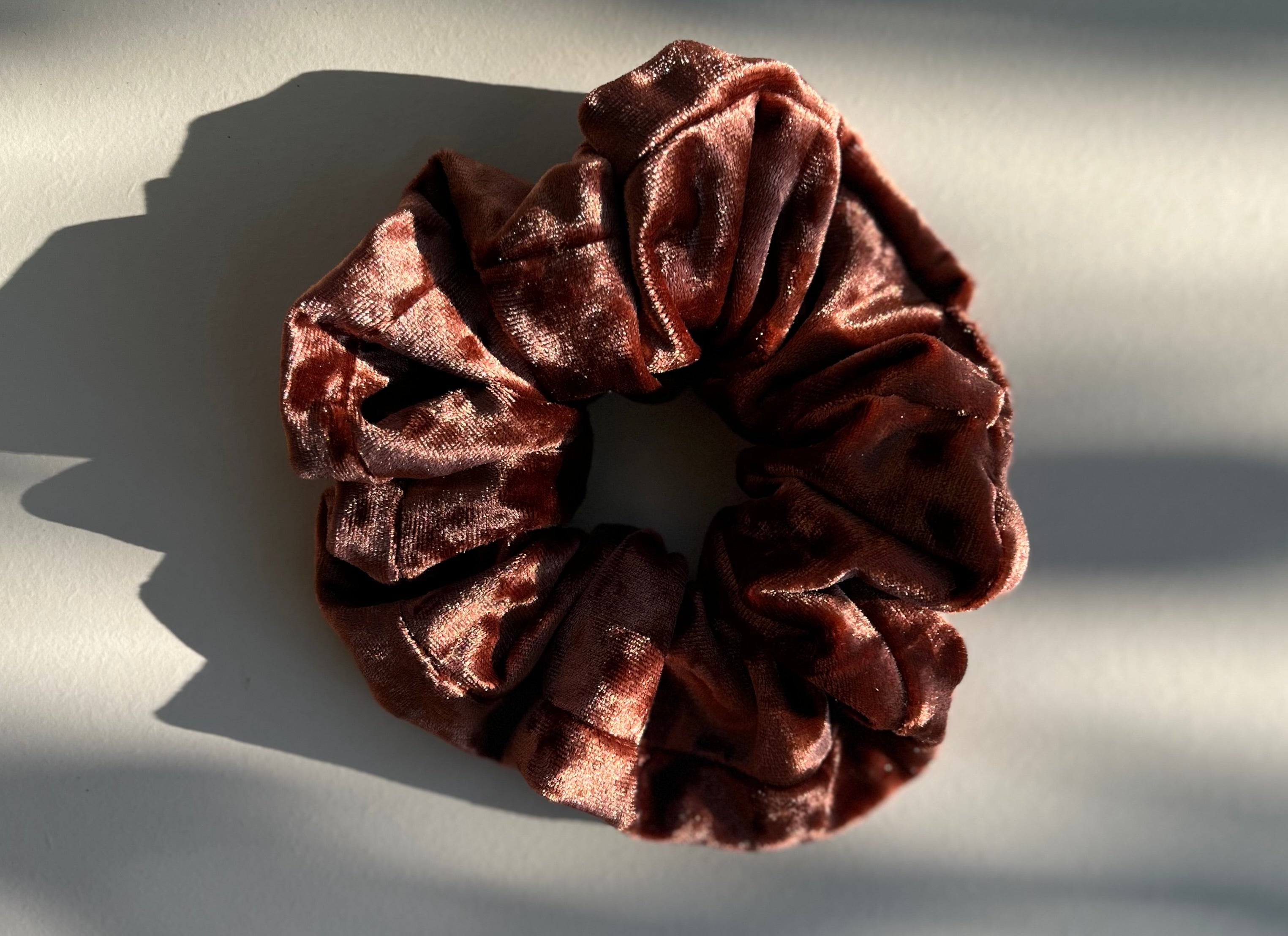 Autumn Velvet Scrunchie