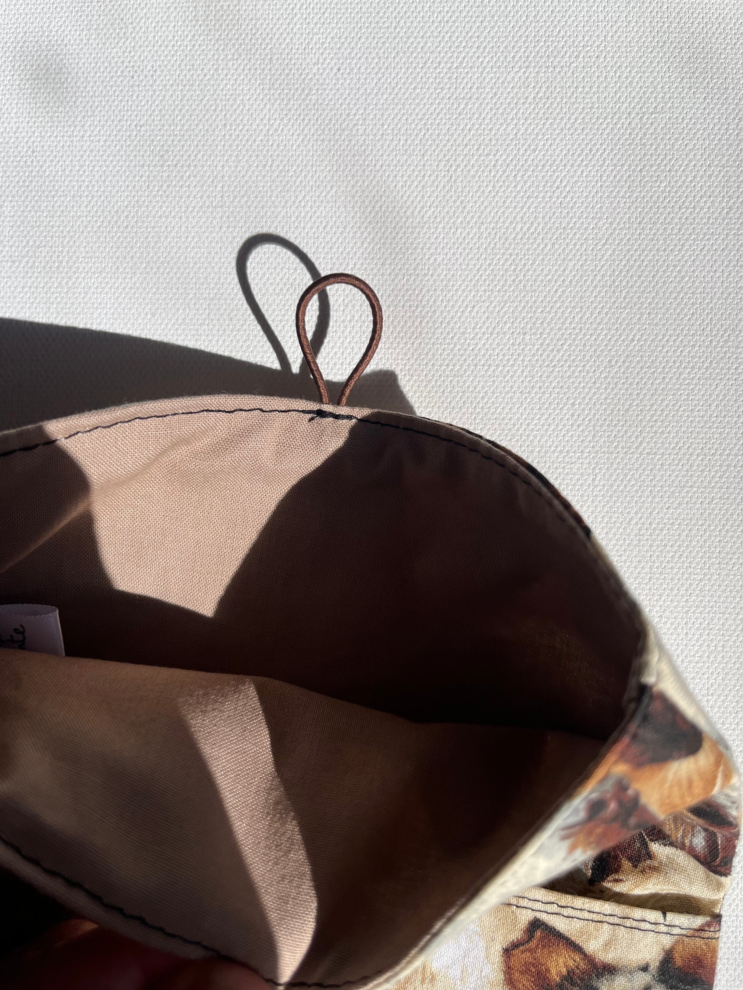 Dog Print w Front Pocket Book Sleeve