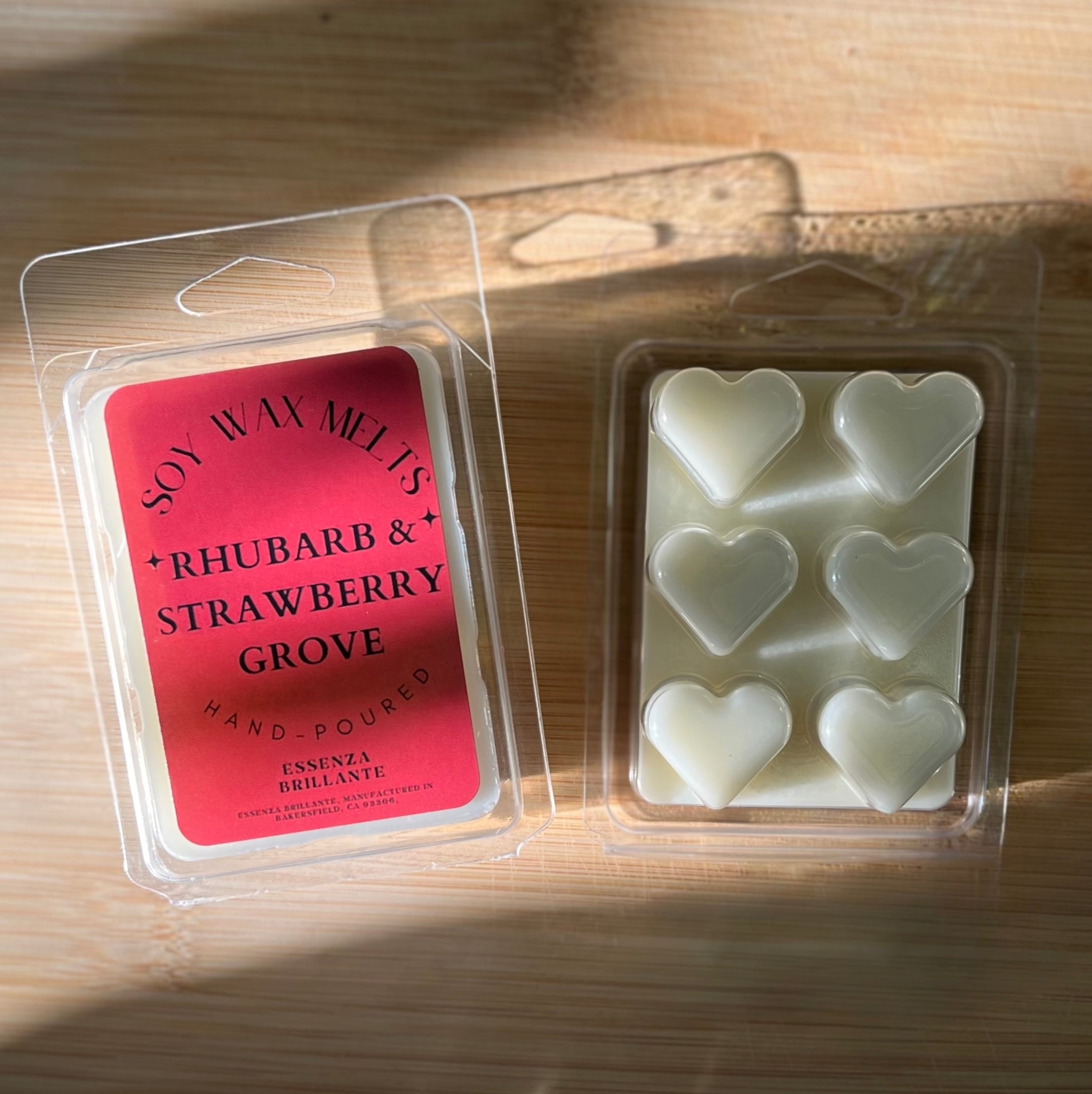 Rhubarb & Strawberry Grove Soy Wax Melt