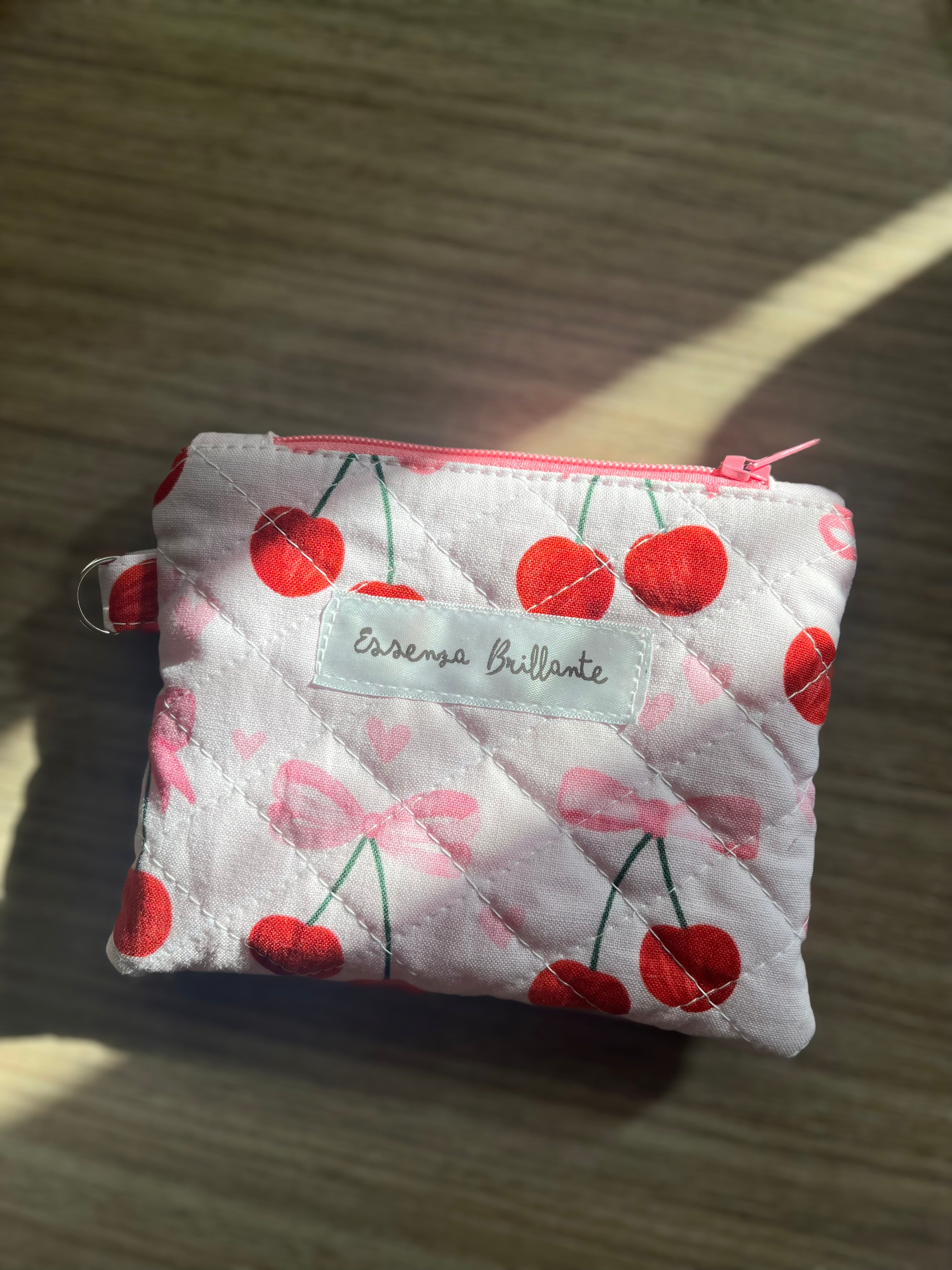 Cherry Keychain Wallet