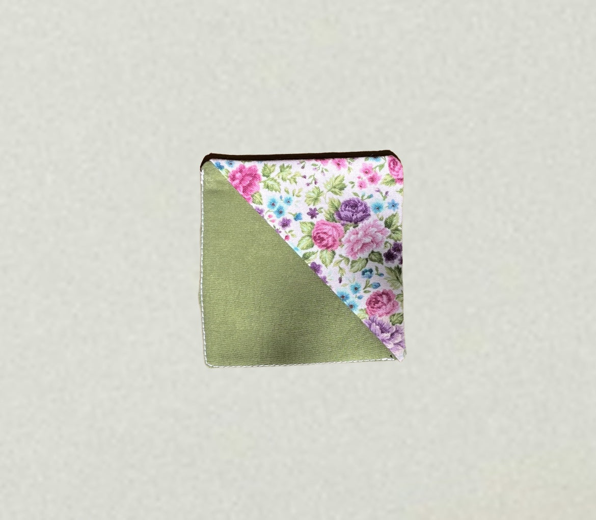Purple Bloom Corner Bookmark
