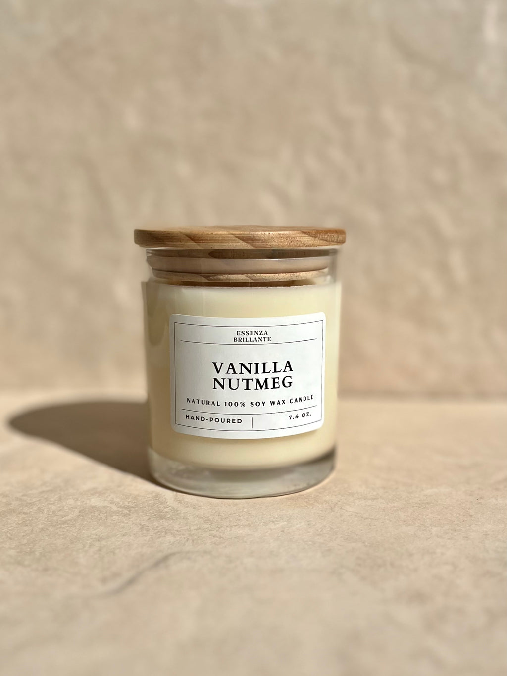 Vanilla Nutmeg Soy Wax Candle