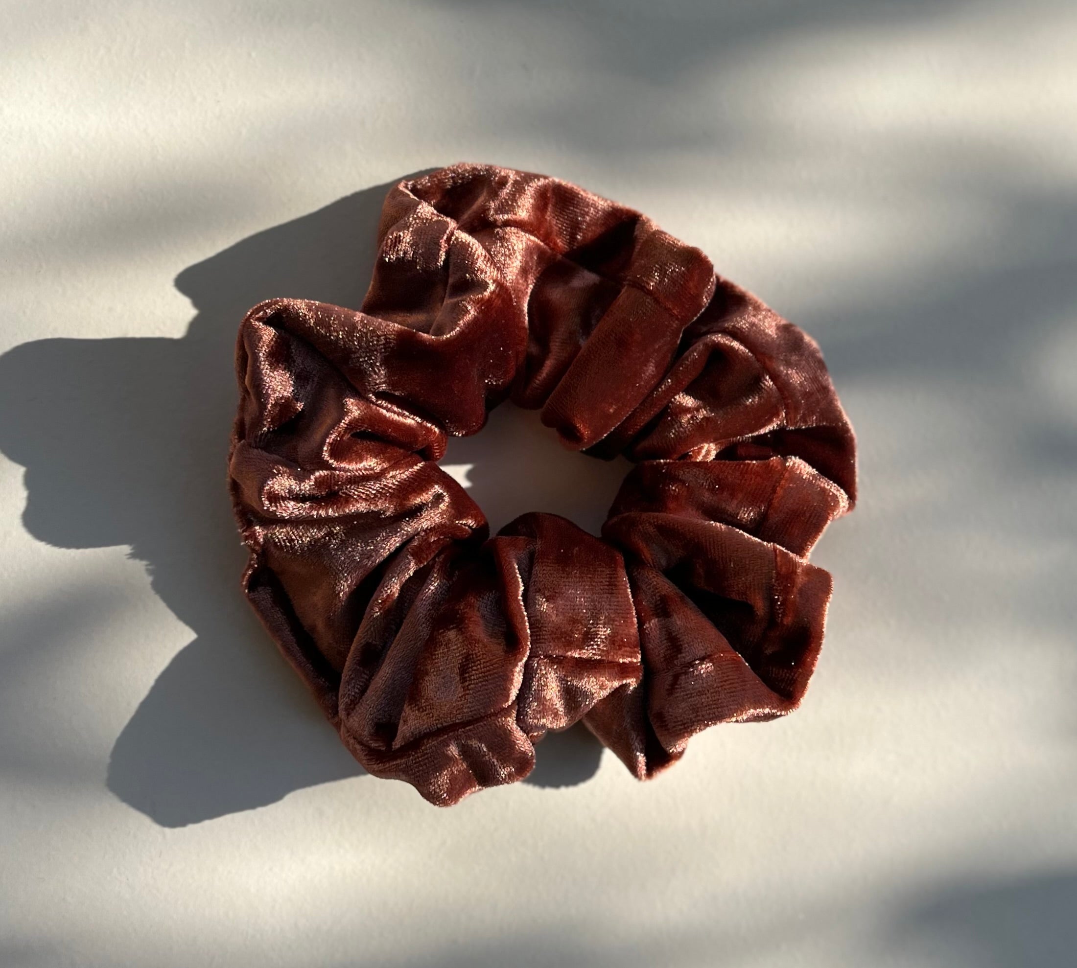 Autumn Velvet Scrunchie