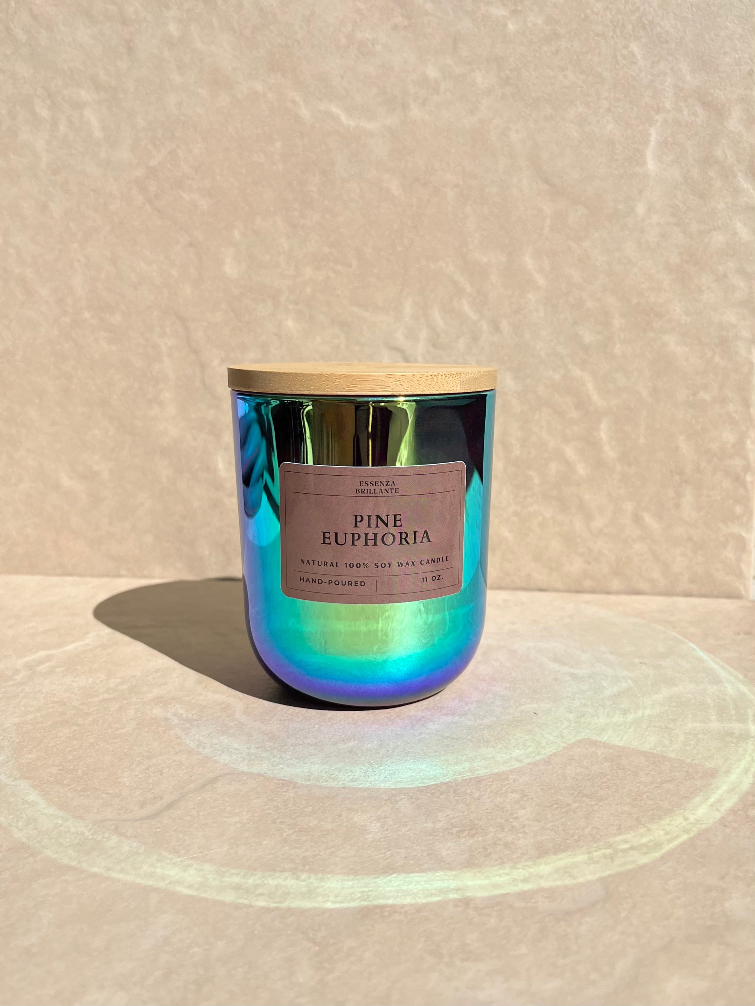 11 oz Soy Wax Candles Ombre Glass  (Pre-Order) Ships out November 21st