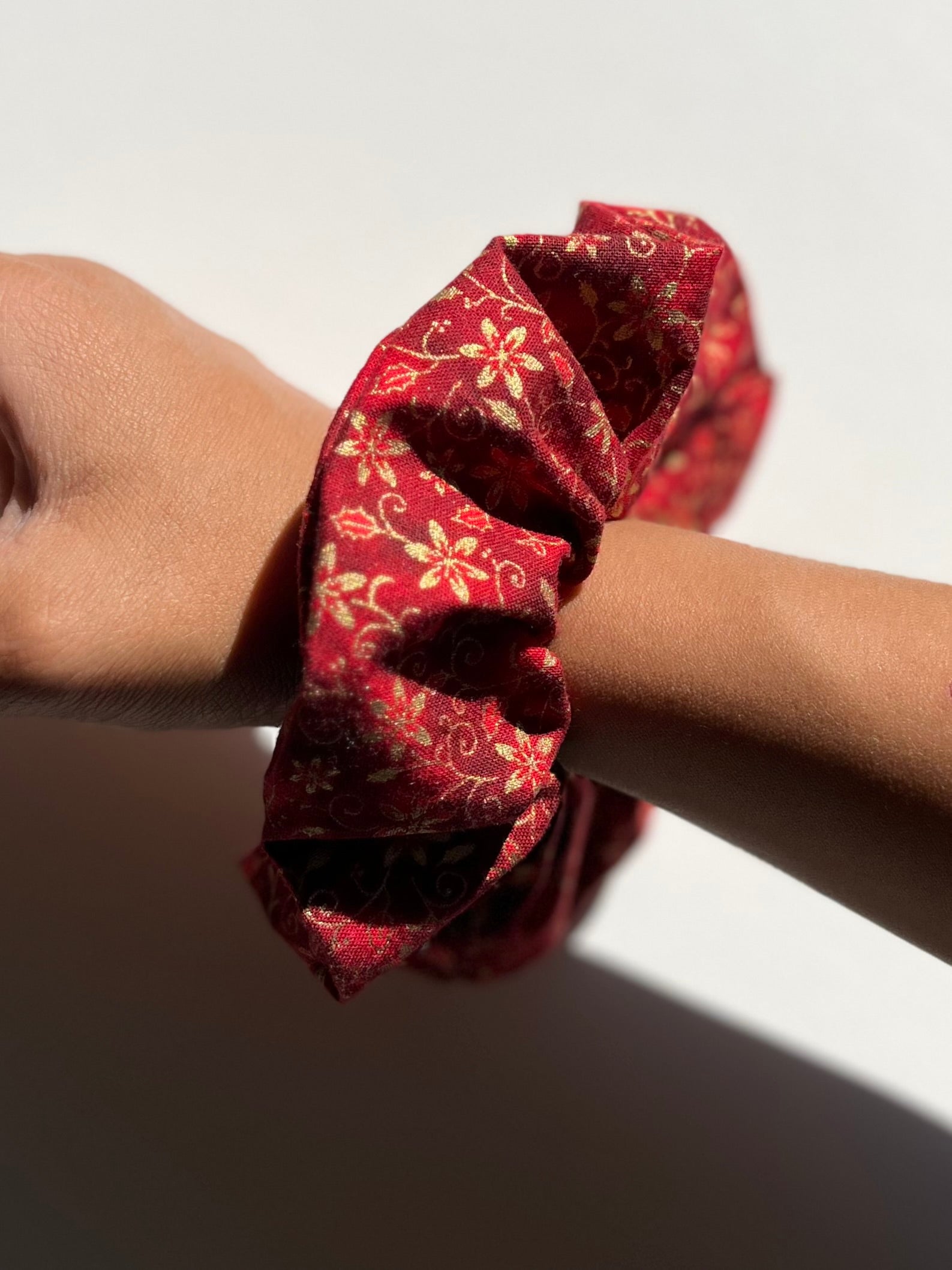 Flower Vine Scrunchie