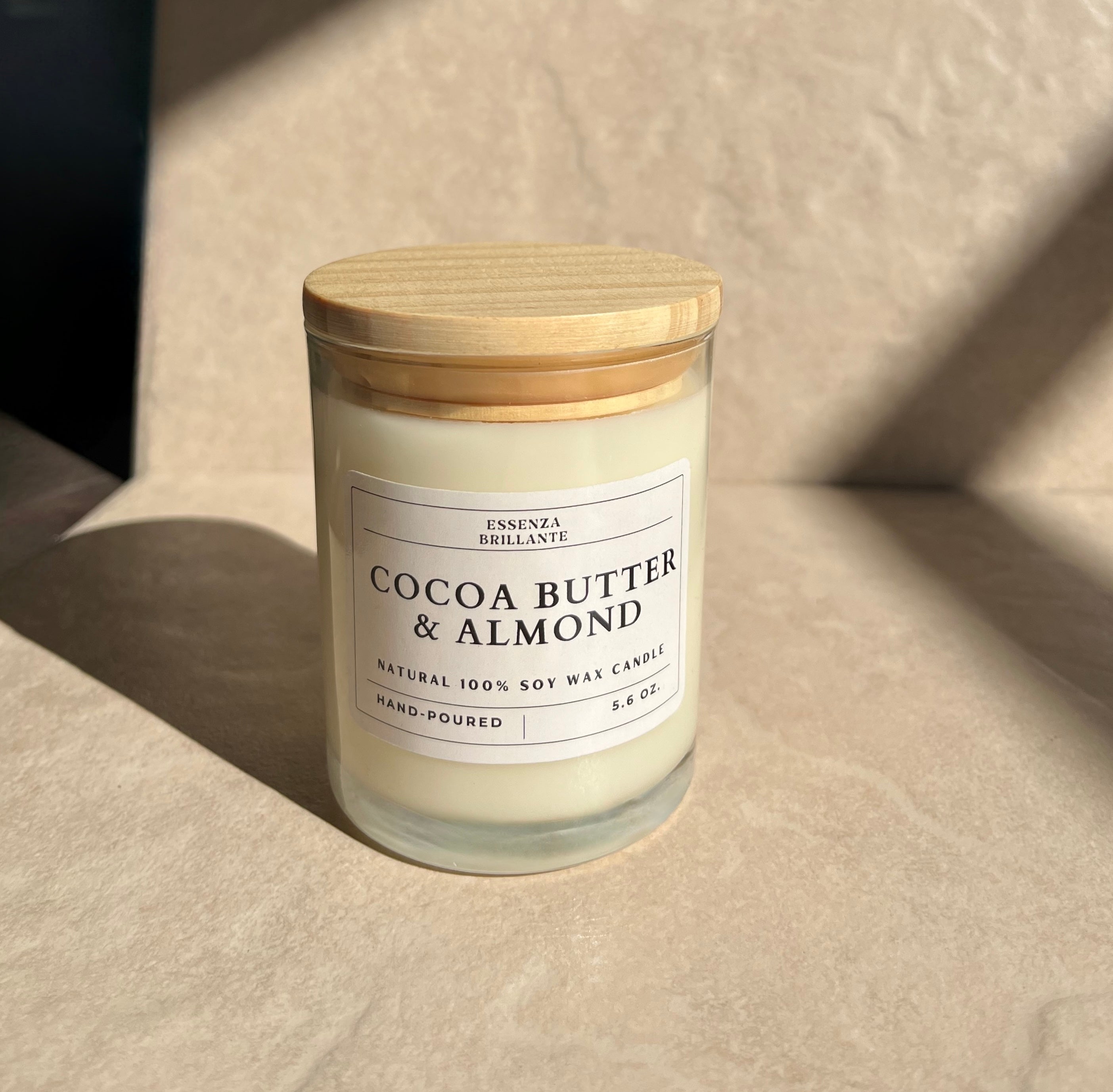 Cocoa Butter & Almond Soy Wax Candle