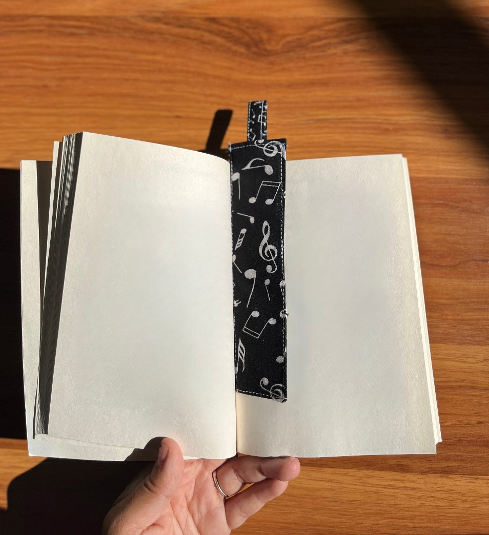 Music Notes Bookmark
