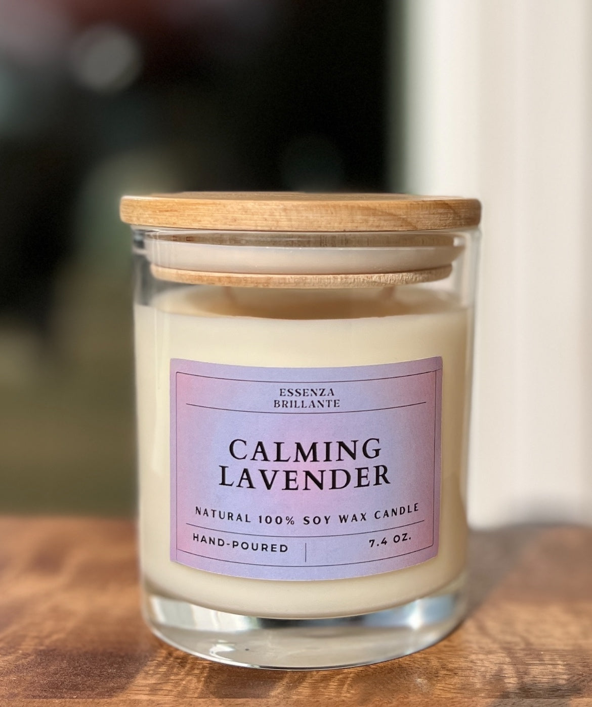 Calming Lavender Soy Wax Candle