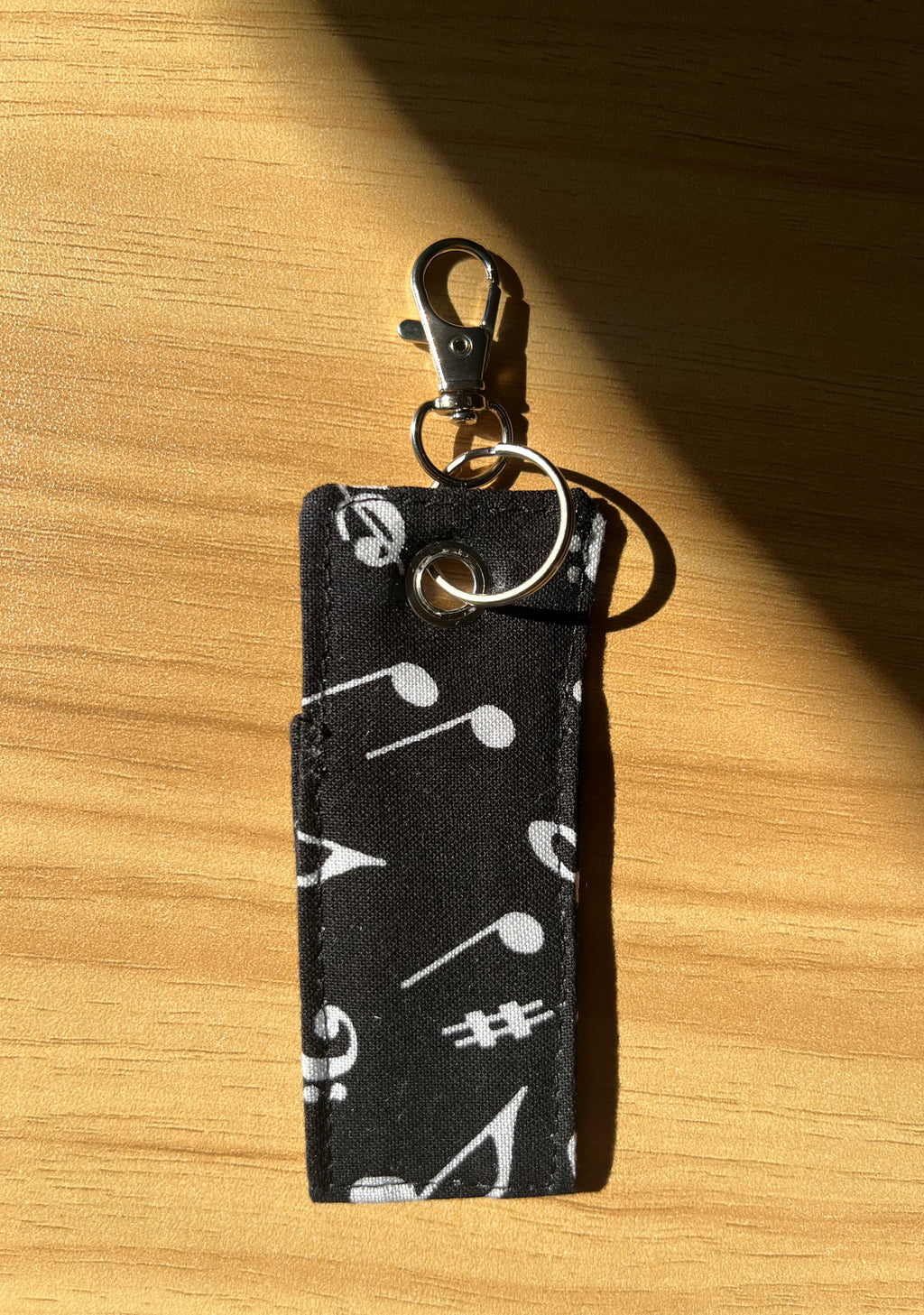 Music Notes Chapstick/Lipstick Carrier