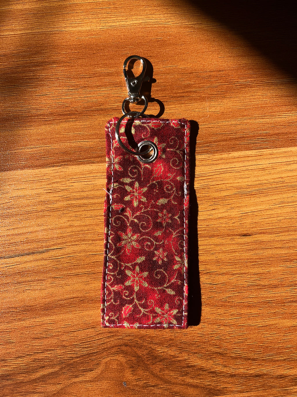 Flower Vine Print Chapstick/Lipstick Carrier