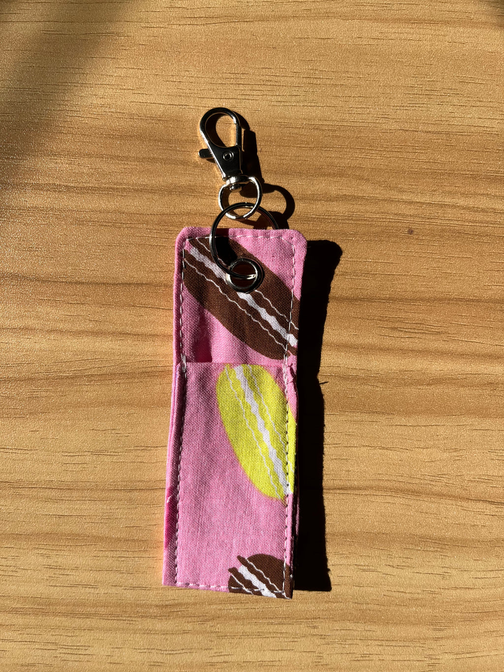 Snack Print Chapstick/Lipstick Carrier