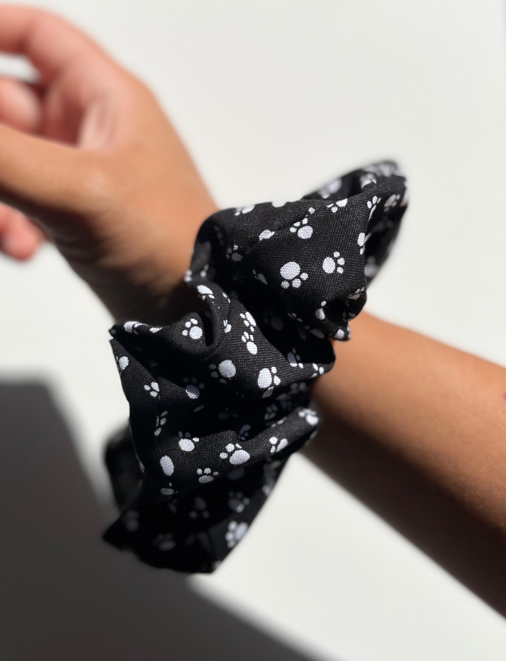 Pawprint Scrunchie