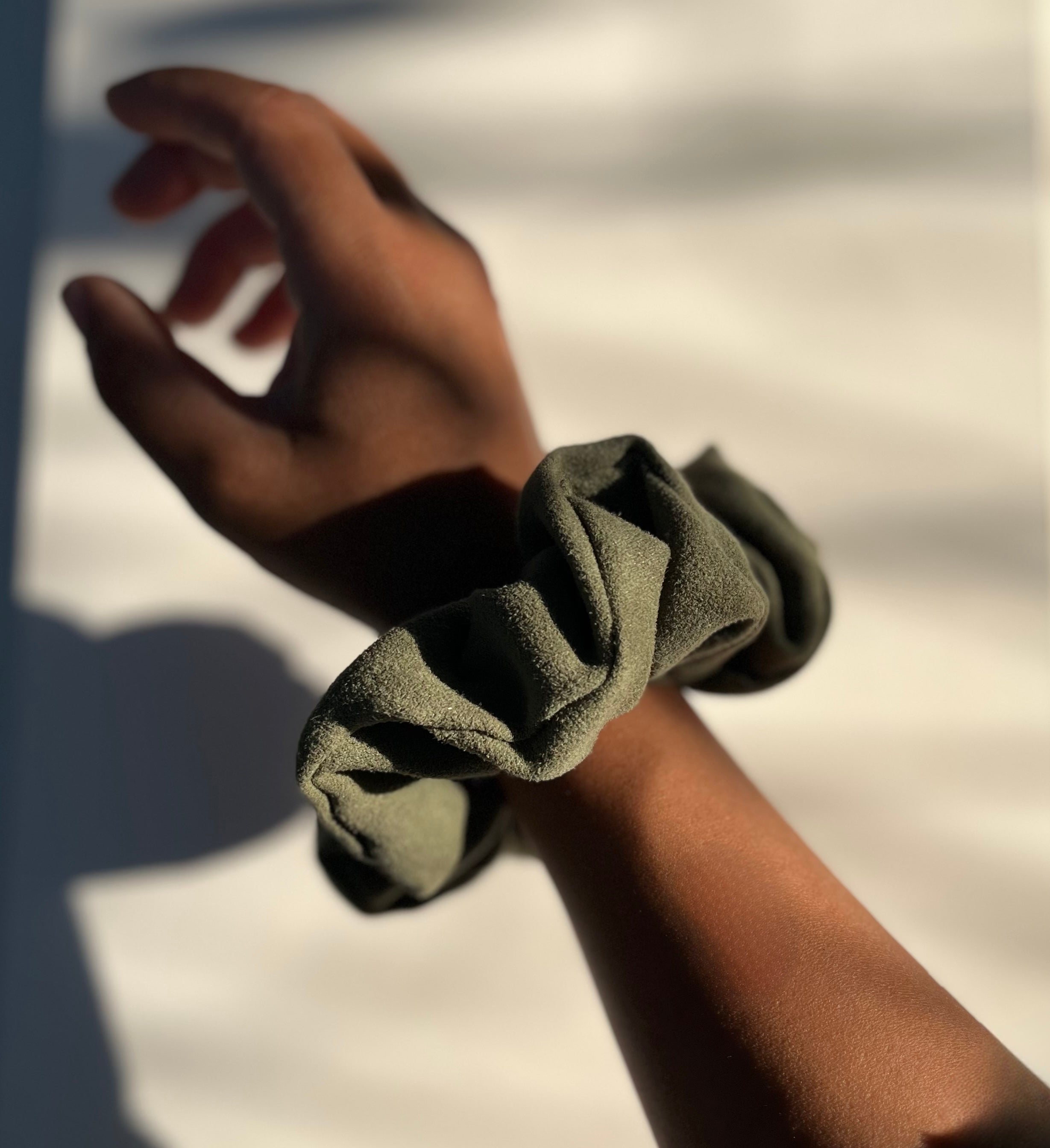 Green Scrunchie