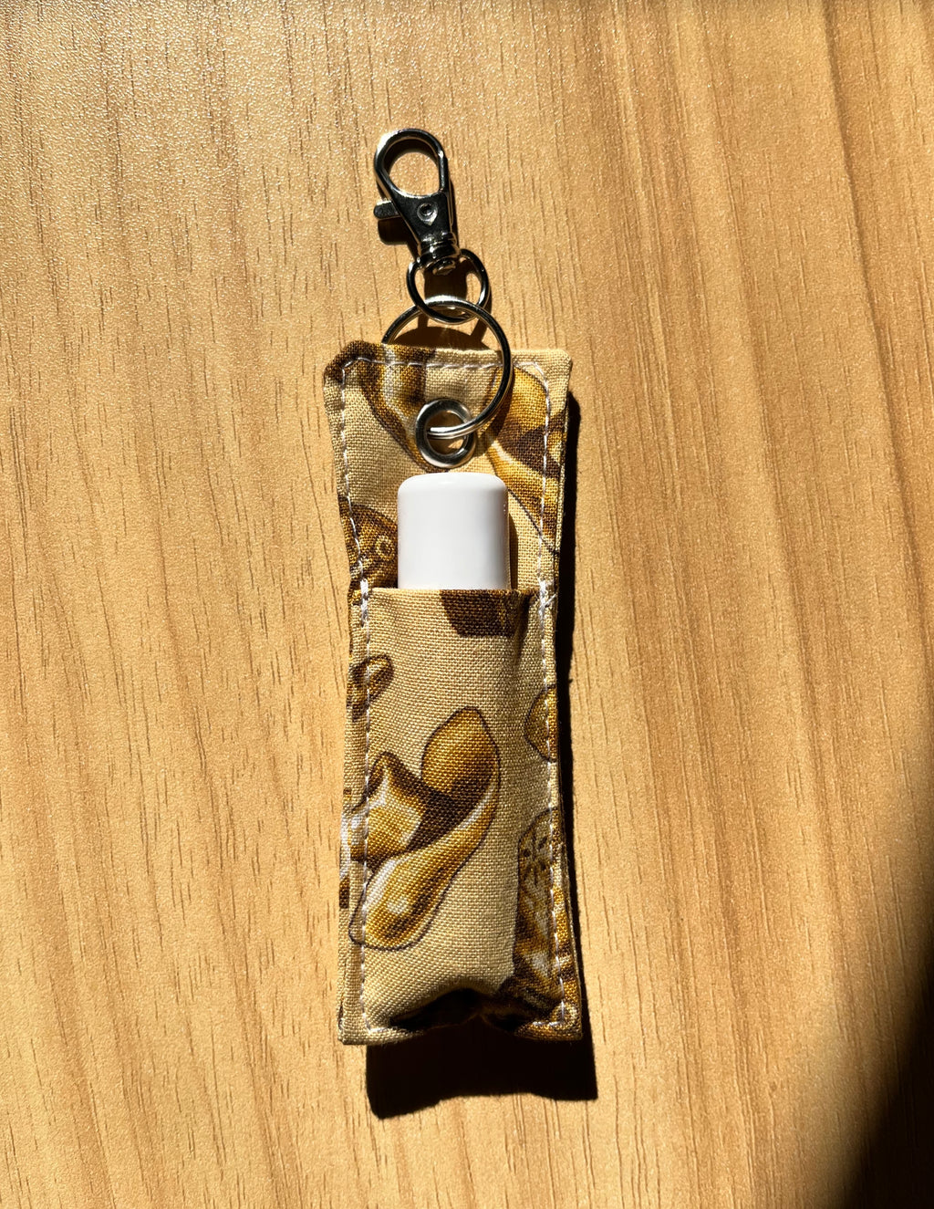 Cowboy Print Chapstick/Lipstick Carrier