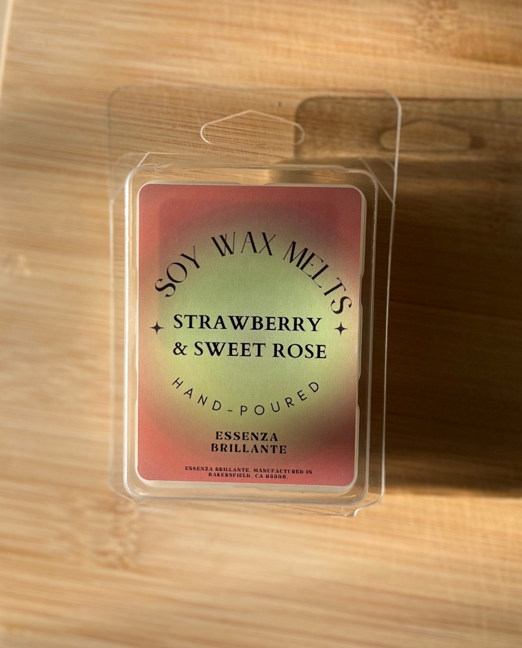 Strawberry & Sweet Rose Soy Wax Melt