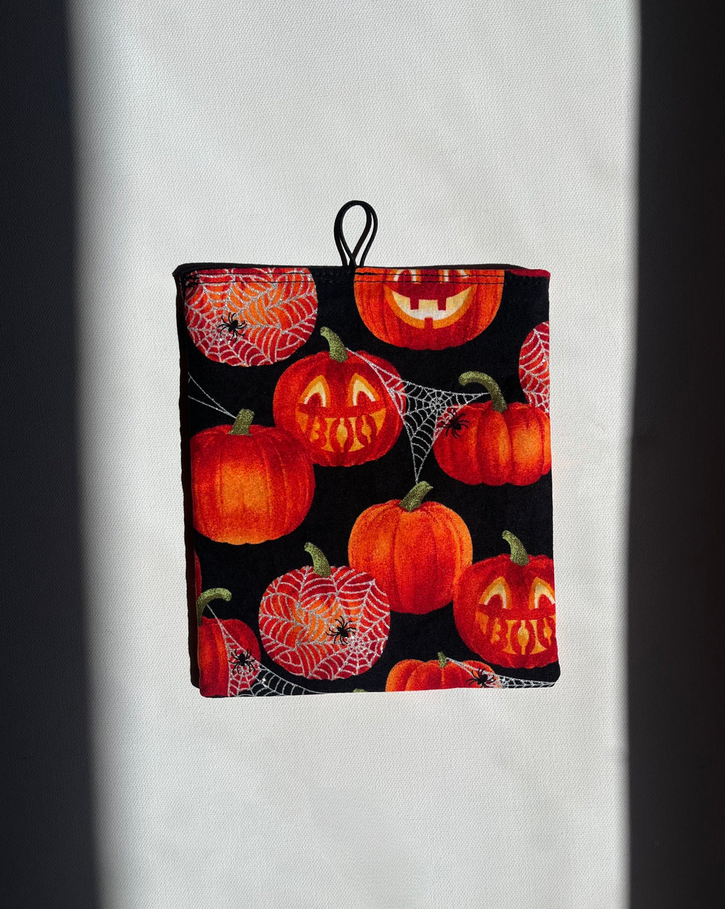 Halloween Print w Front Pocket Book Sleeve