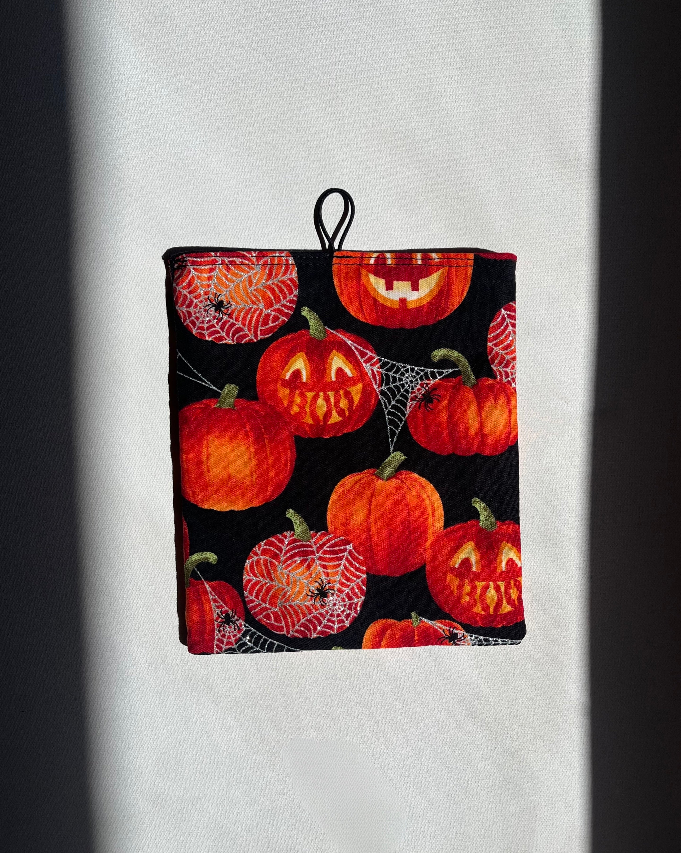 Halloween Print w Front Pocket Book Sleeve