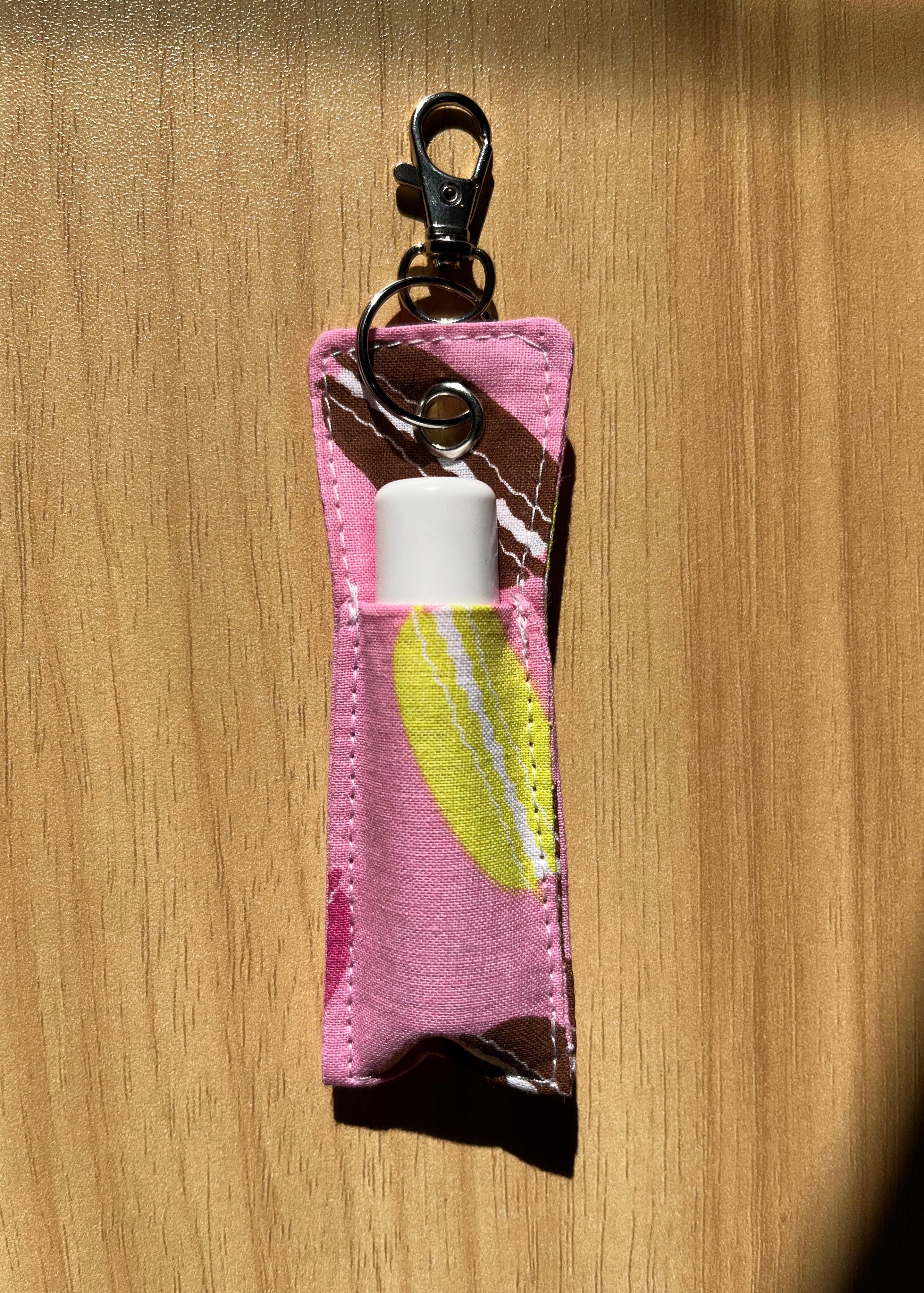 Snack Print Chapstick/Lipstick Carrier