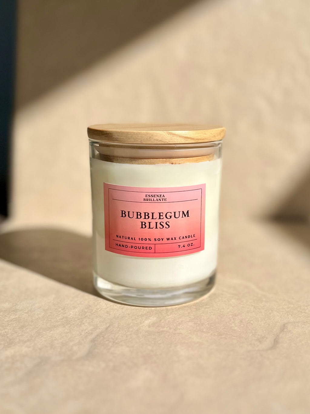 Bubblegum Bliss Soy Wax Candle