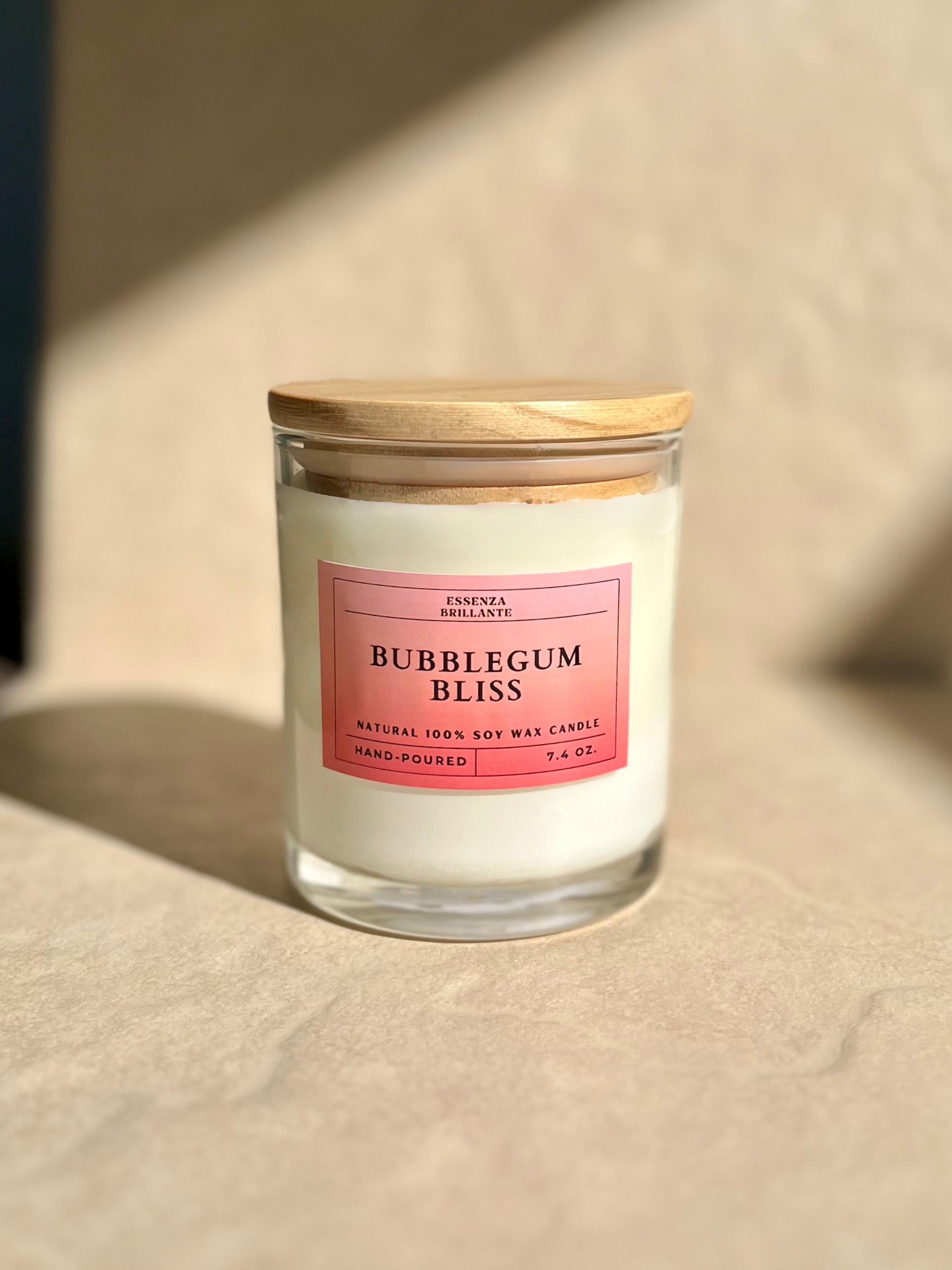 Bubblegum Bliss Soy Wax Candle