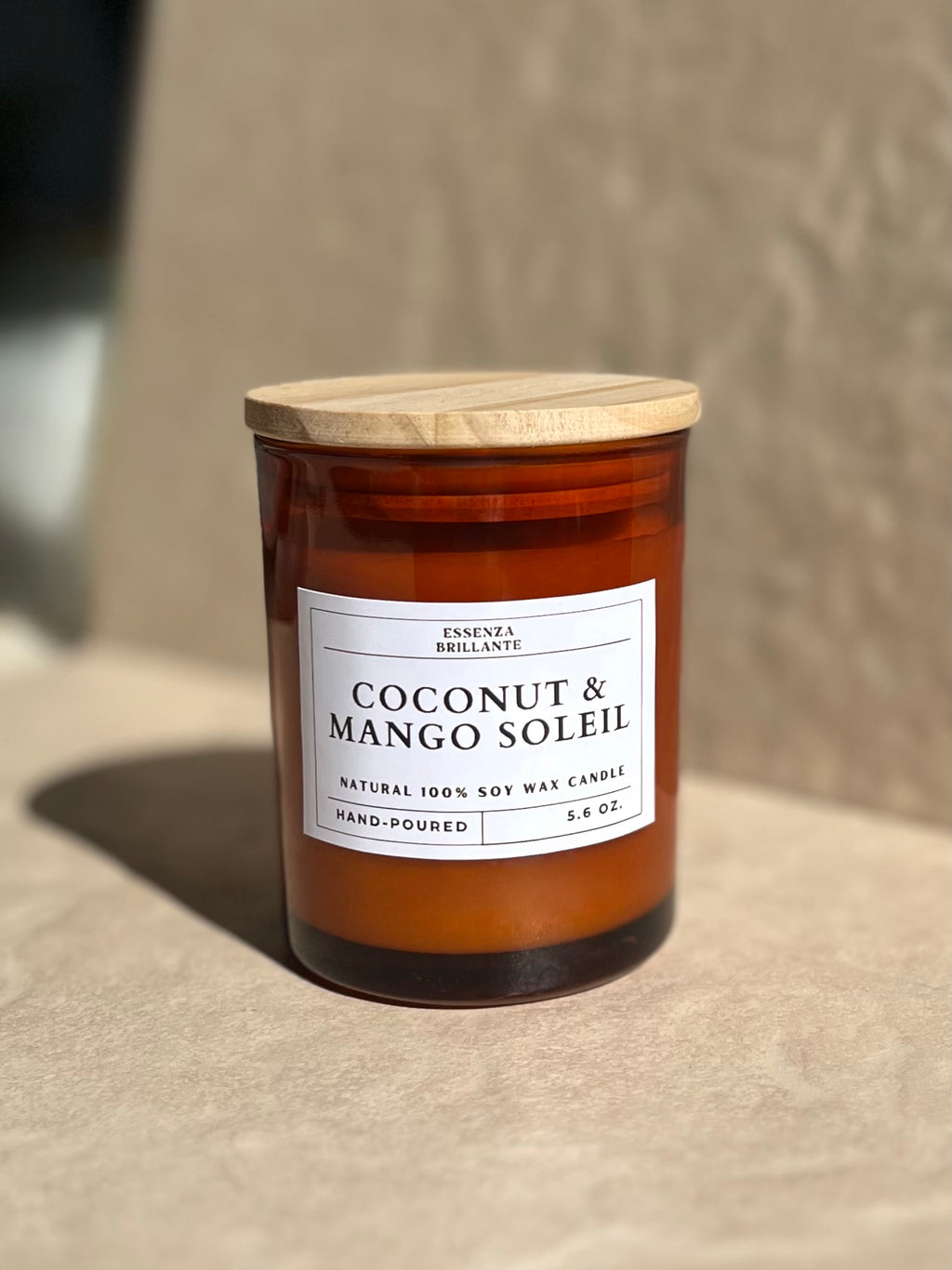 Coconut & Mango Soleil Soy Wax Candle