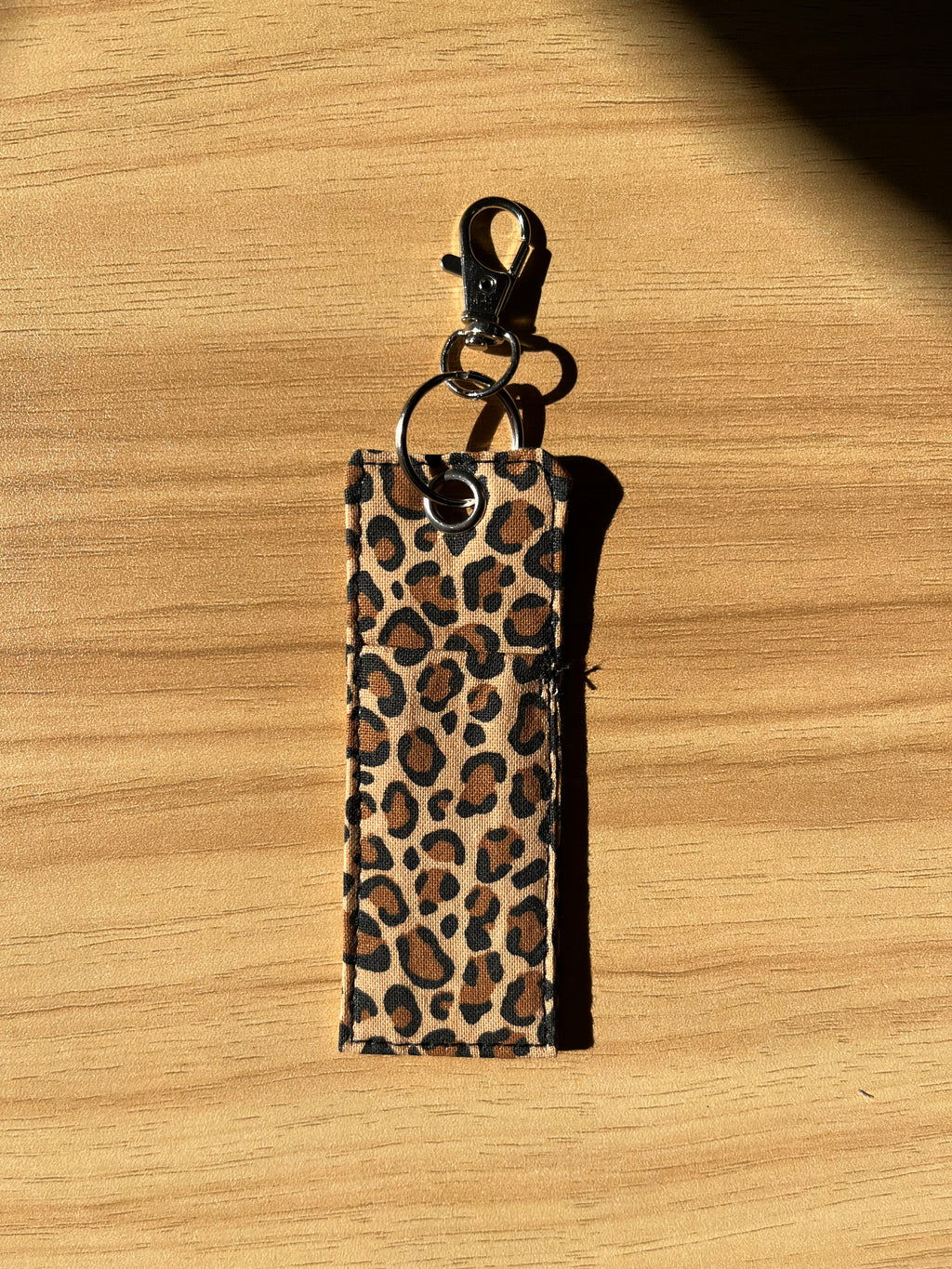 Leopard Print Chapstick Carrier