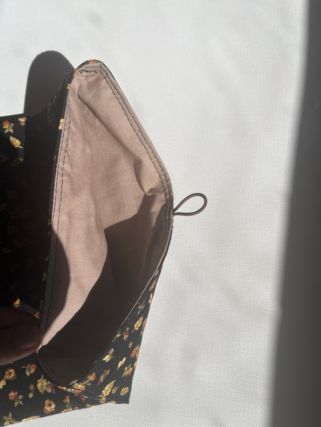 Fall Leaves w Front Pocket Book Sleeve