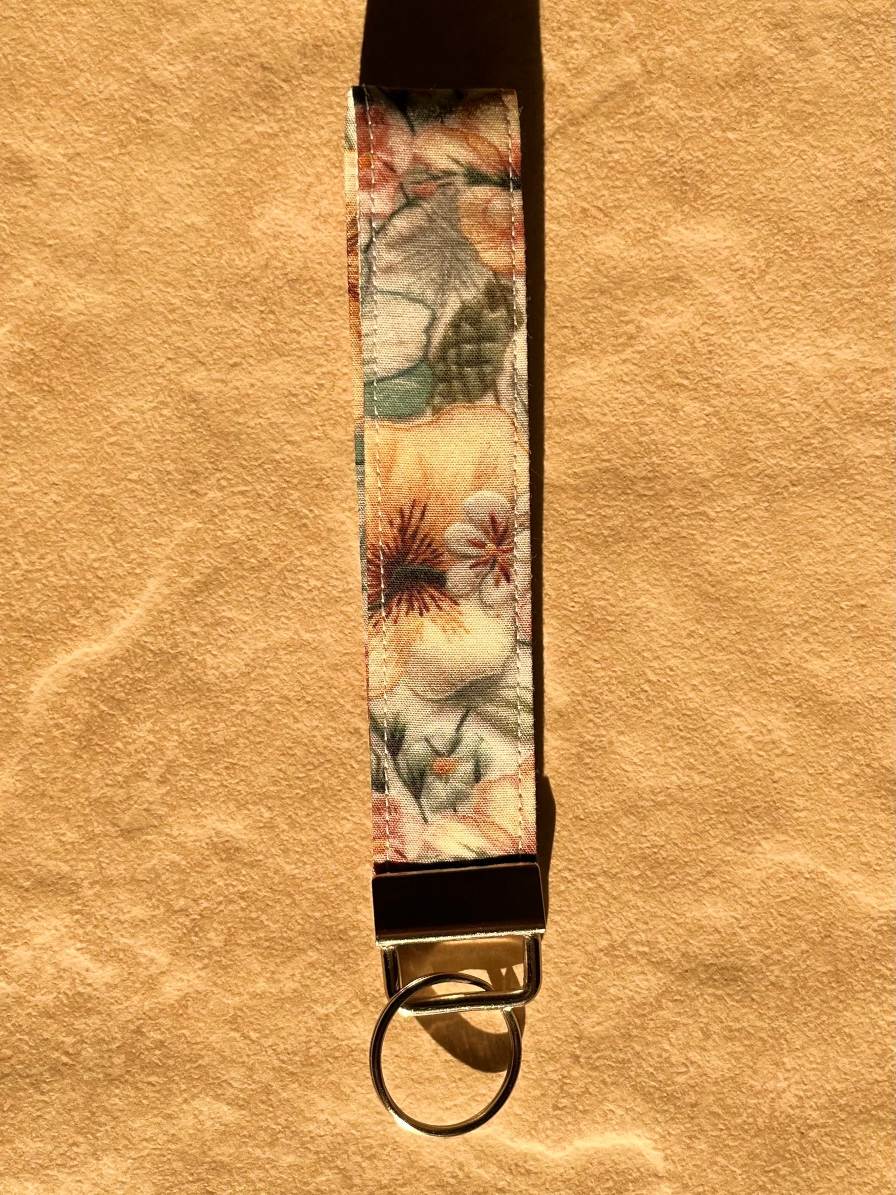 Yellow 3D Bloom Wristlet