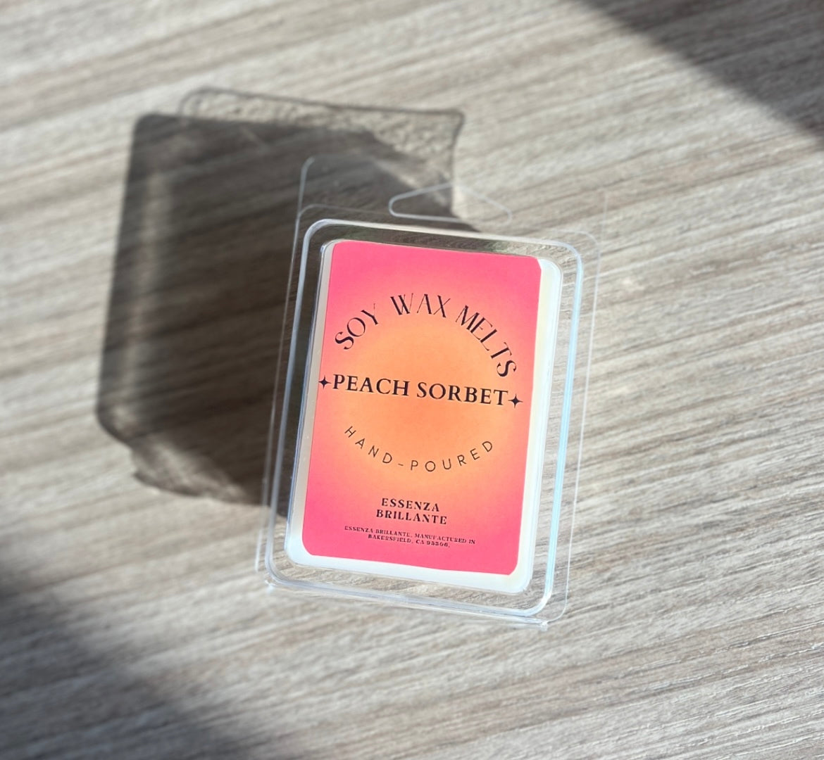 Peach Sorbet Soy Wax Melt