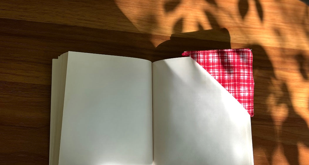 Red Corner Bookmark