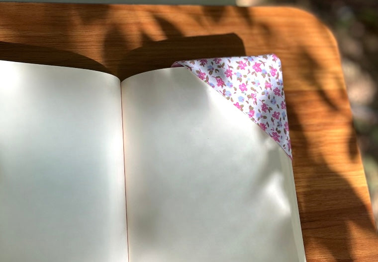 Fields of Flower Corner Bookmark
