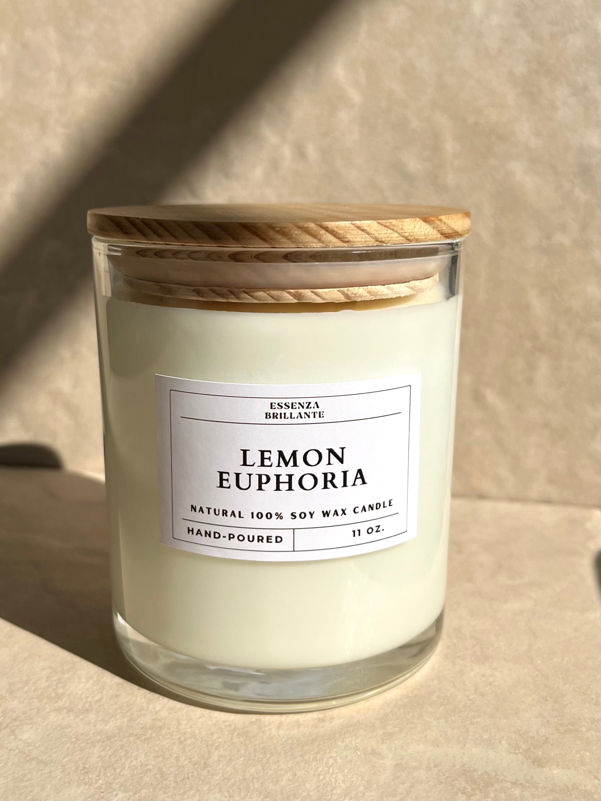 Lemon Euphoria Soy Wax Candle