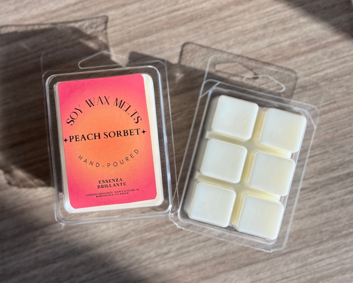 Peach Sorbet Soy Wax Melt
